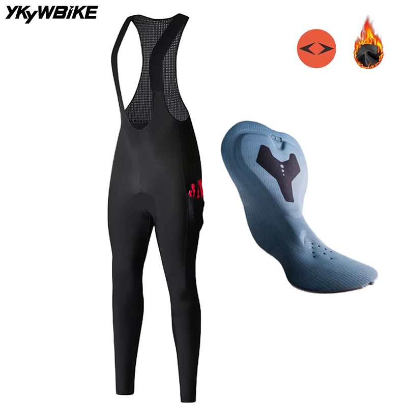 Mountain Biking Pants Women - YKYWBIKE Kadın Kış Bisiklet Önlüğü Pantolon