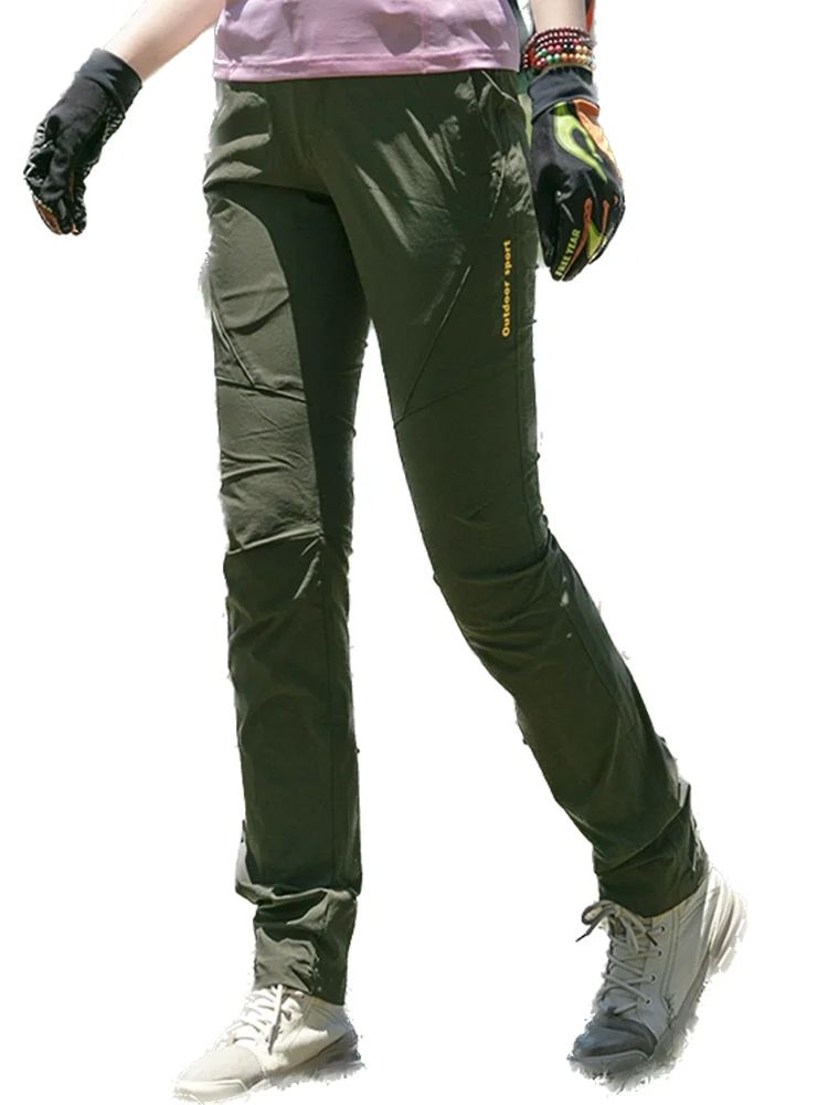 Mountain Biking Pants Women - Kadın su geçirmez yürüyüş pantolonu, hızlı